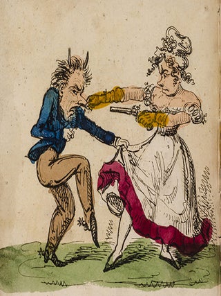 Item #04524 Lovers' Panorama, The. George CRUIKSHANK, Robert, Robert CRUIKSHANK