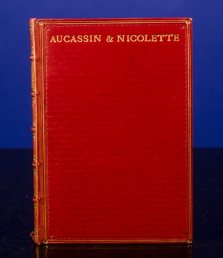Item #04541 Aucassin & Nicolette. AUCASSIN, NICOLETTE, SANGORSKI, binders SUTCLIFFE, Eugene...