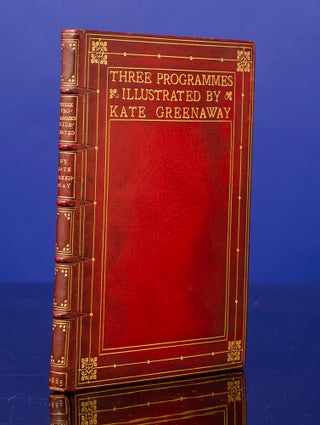 Three Programmes Illustrated by Kate Greenaway [cover title]