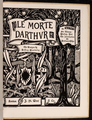 Item #04588 Reproductions of Eleven Designs Omitted from the First Edition of Le Morte Darthur....