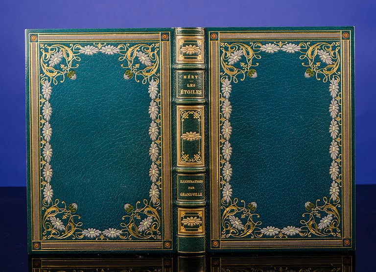 Item #04602 Les Étoiles. J. J. GRANDVILLE, Joseph MÉRY, Charles MEUNIER, binder, pseud. of Jean-Ignace-Isidore Gerard.