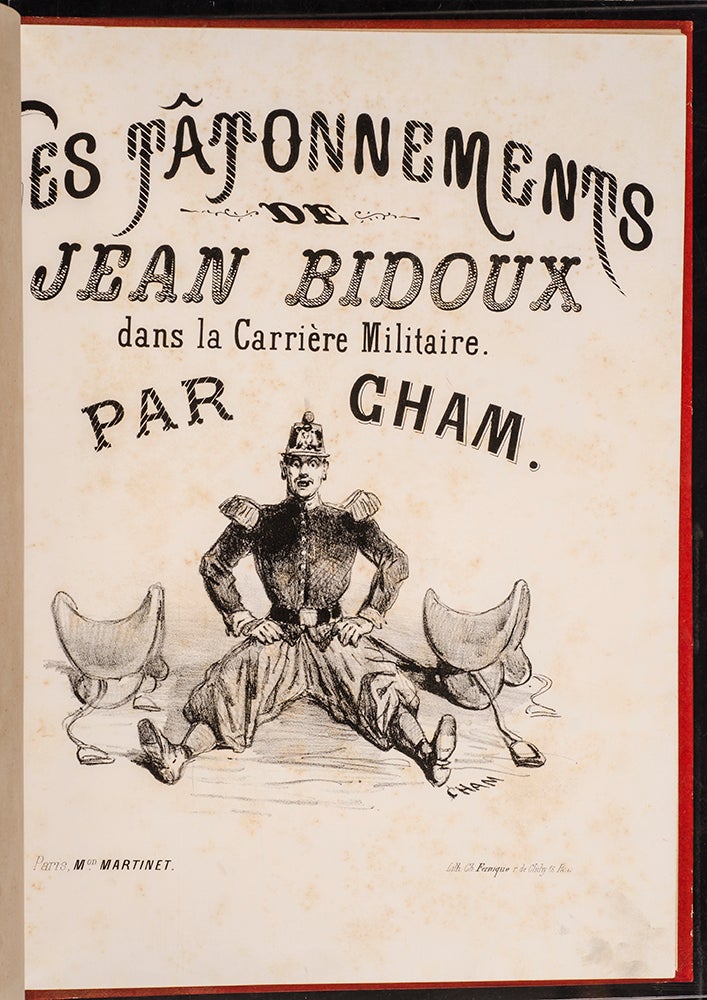 CHAM (pseudonym of Amde de No) - Les Ttonnements de Jean Bidoux