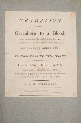 Gradation from a Greenhorn to a Blood