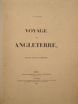 Voyage en Angleterre,