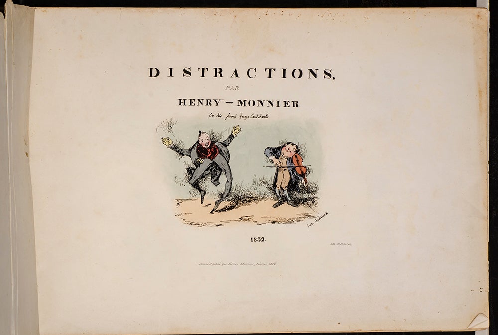 MONNIER, Henri; CRUIKSHANK, George - Distractions