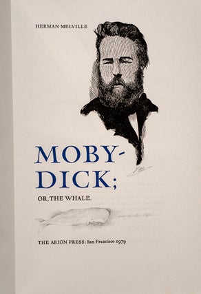 Item #04811 Moby-Dick; or, The Whale. ARION PRESS, Herman MELVILLE, Barry MOSER