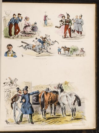 Item #04860 Tribulations Parisiennes et Campagnardes. Albert ADAM