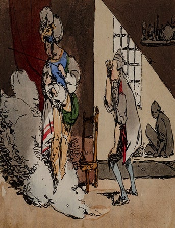 Item #04866 Chansons de P.J. B&eacute;ranger Anciennes, Nouvelles et In&eacute;dites, Henri MONNIER, Achille DEV&Egrave;RIA, Pierre-Jean de B&Eacute;RANGER.