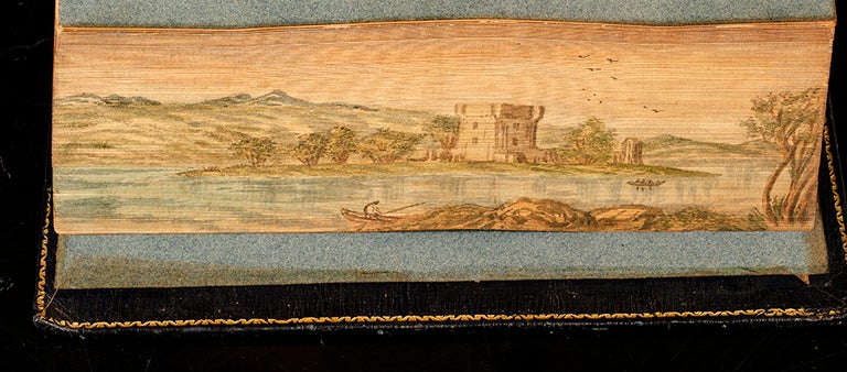 Item #04889 The Poetical Works of Sir Walter Scott, Bart. FORE-EDGE PAINTING, Sir Walter SCOTT.