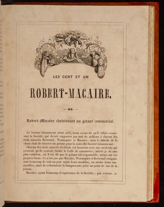 Cent et Un Robert-Macaire, Les