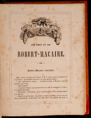 Cent et Un Robert-Macaire, Les