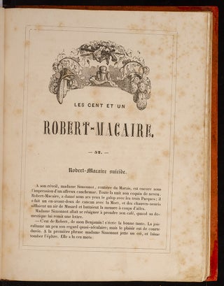Cent et Un Robert-Macaire, Les