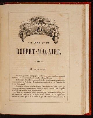 Cent et Un Robert-Macaire, Les
