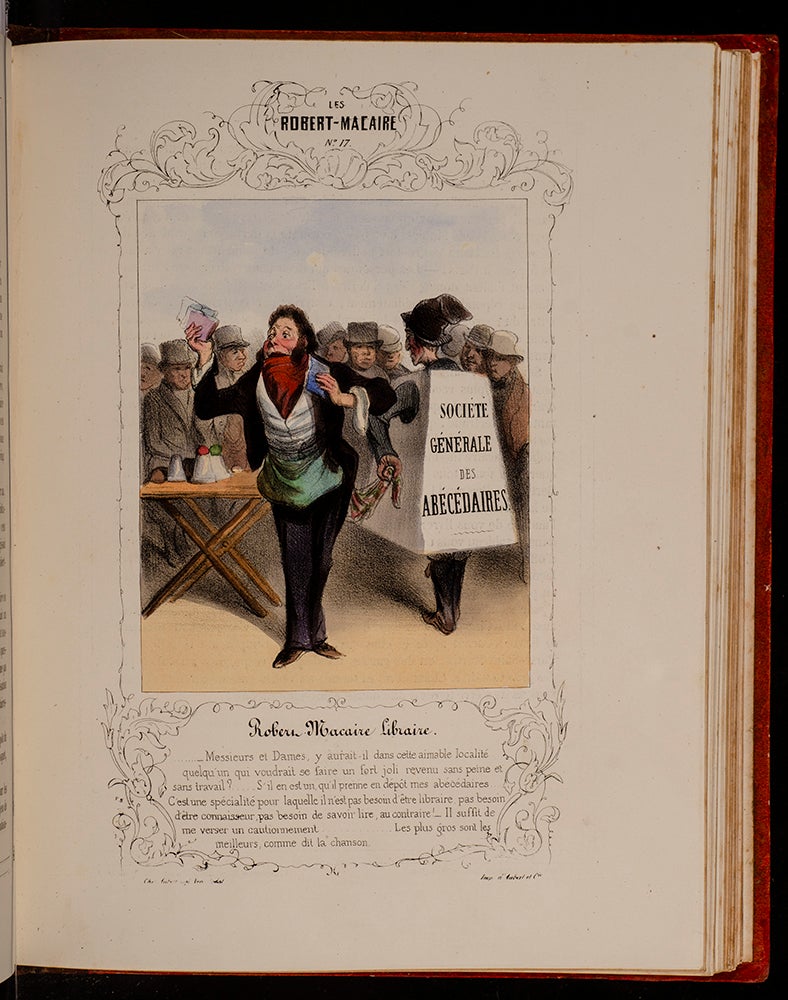 Voilà Le Discours prononcé En Faveur Du Peuple Francais ! Lithography:  (1830) Art / Print / Poster