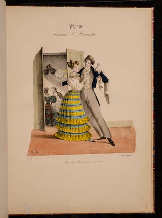 Item #04979 Souvenir d'Amourette. Charles PHILIPON, Alexandre CHEYÈRE, lithographer