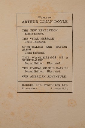 Our American Adventure [&] Our Second American Adventure. London: Hodder and Stoughton Ltd., [1923 & 1924].