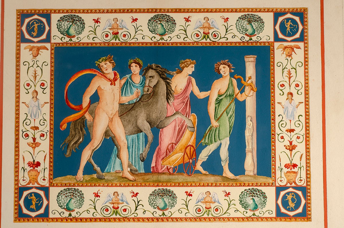 CARLONI, Marco; SMUGLIEWICZ, Franciszek BRENNA, Vincenzo - Domus Aureus. Plate # 15