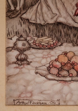 "The fairies sit round on mushrooms, and at first they are well behaved"