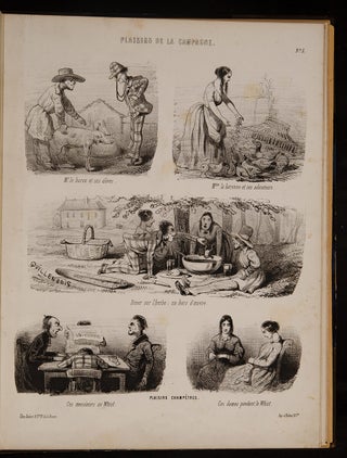 Plaisirs et Occupations de la vie de Chateau