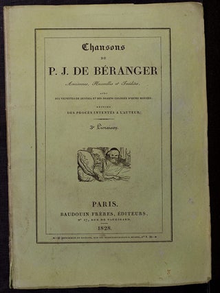 Chansons de P.J. Béranger Anciennes, Nouvelles et Inédites,