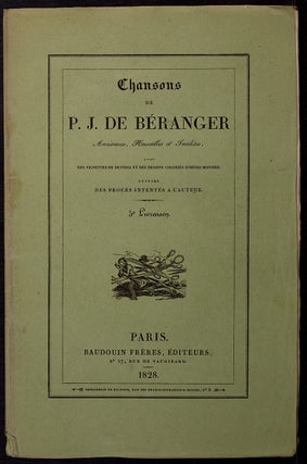 Chansons de P.J. Béranger Anciennes, Nouvelles et Inédites,