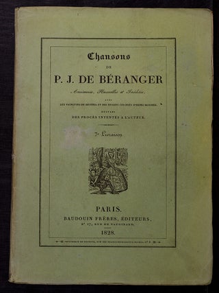 Chansons de P.J. Béranger Anciennes, Nouvelles et Inédites,