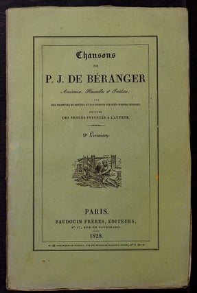 Chansons de P.J. Béranger Anciennes, Nouvelles et Inédites,