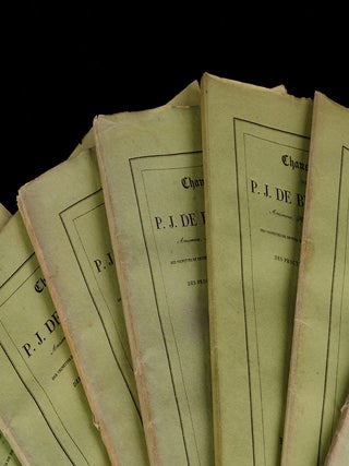 Chansons de P.J. Béranger Anciennes, Nouvelles et Inédites,