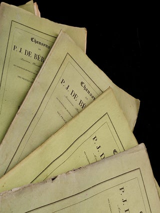 Chansons de P.J. Béranger Anciennes, Nouvelles et Inédites,