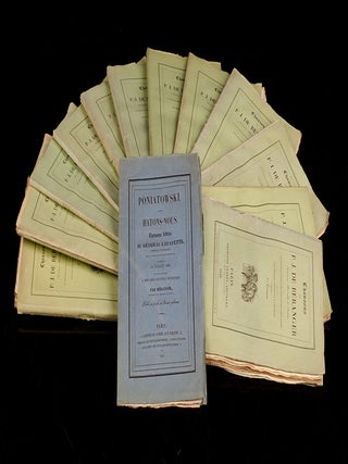 Chansons de P.J. Béranger Anciennes, Nouvelles et Inédites,