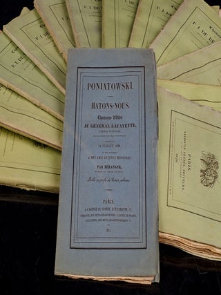Chansons de P.J. Béranger Anciennes, Nouvelles et Inédites,