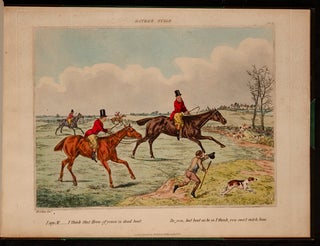 Item #05096 [Thoughts While Fox Hunting]. Henry ALKEN