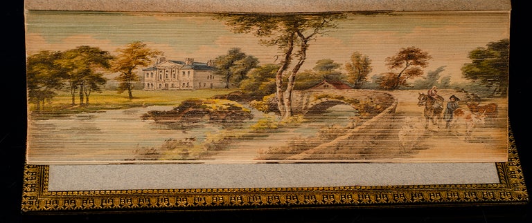 Item #05153 Miscellaneous Works of Oliver Goldsmith, The. FORE-EDGE PAINTING, MISS C. B. CURRIE, RIVIÈRE, binders SON, Oliver GOLDSMITH.