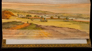 Modern Comedy, A. FORE-EDGE PAINTING, MISS C. B. CURRIE.