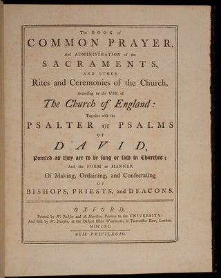 Book of Common Prayer, The