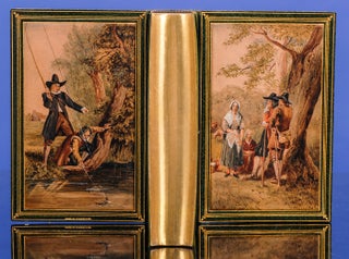 Item #05163 The Compleat Angler. Izaac WALTON, Charles Cotton RIVIÈRE, binders Son, Helen...