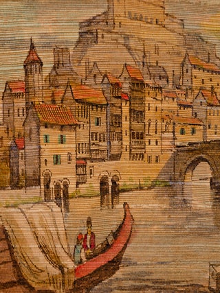Item #05170 Carmina. FORE-EDGE PAINTING, Quintus Horatius Flaccus, DOUBLE-LINE PAINTER, HORACE