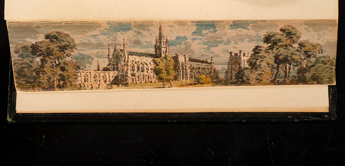 FORE-EDGE PAINTING; The 