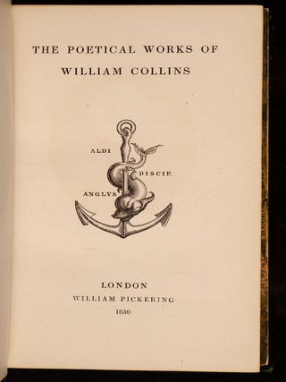 Poetical Works of William Collins, The