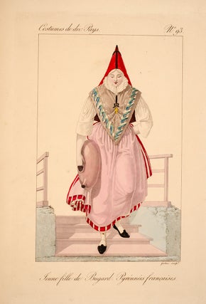 Item #05201 Costumes des femmes de Hambourg, du Tyrol, de la Hollande, Louis-Marie LANTÉ,...