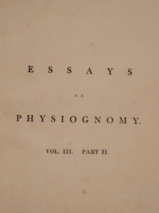 Essays on Physiognomy,
