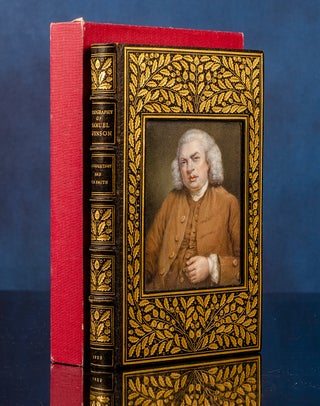 Item #05208 Bibliography of Samuel Johnson, A. COSWAY BINDING, RIVIÈRE, binders SON,...