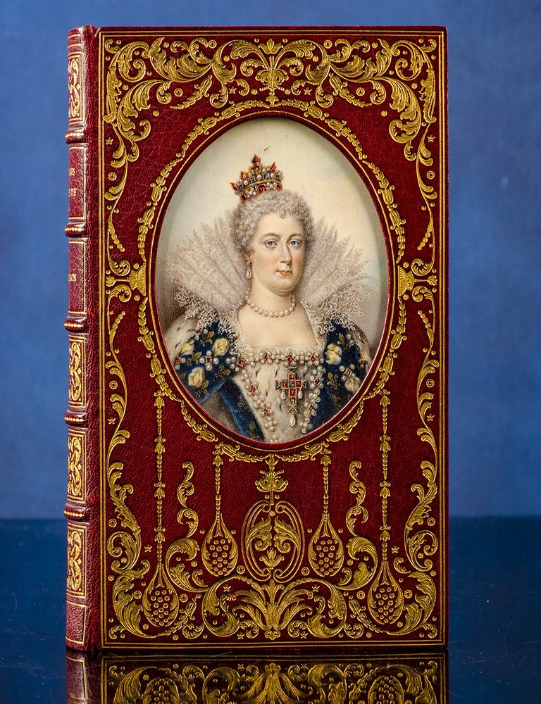 Item #05209 Life and Times of Catherine de' Medici, The. COSWAY BINDING, RIVI&Egrave;RE, binders SON, miniaturist, Francis WATSON, MISS C. B. CURRIE.