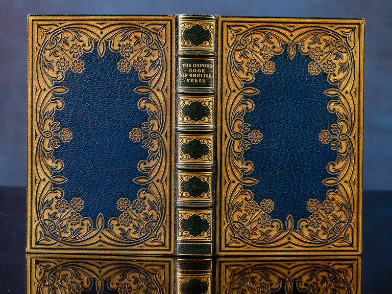 Item #05211 Oxford Book of English Verse 1250-1900, The. RIVIÈRE, binders SON.