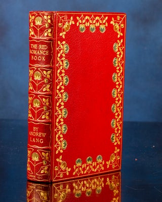 Item #05216 Red Romance Book, The. Andrew LANG, HAMPSTEAD BINDERY?
