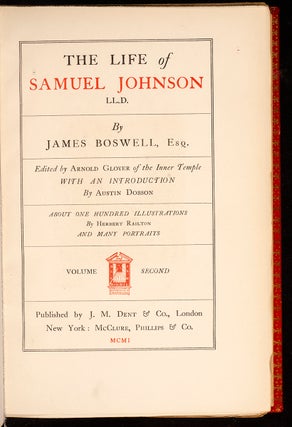 Life of Samuel Johnson LL.D. The