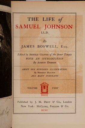 Life of Samuel Johnson LL.D. The