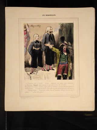 Item #05232 Les Débardeurs. Paul GAVARNI, Guillaume Sulpice Chevallier
