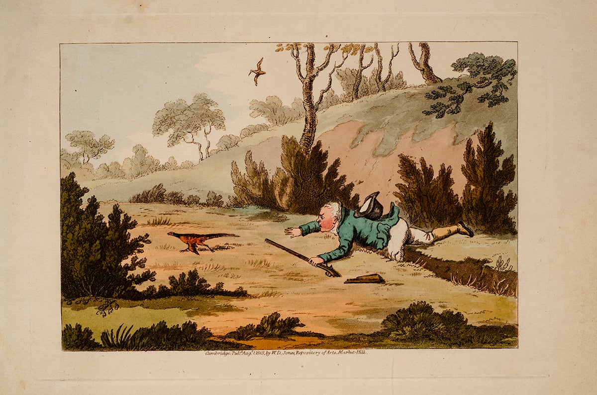 FRANKLAND, Sir Robert, Illustrator - Eight Representations of Shooting