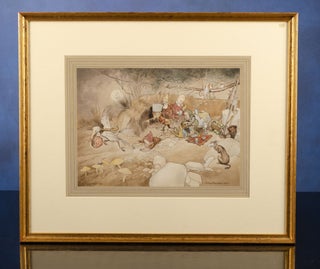 Item #05235 Stealing the Lunch. ARTHUR RACKHAM, G. GUGGENHEIM, In the style of